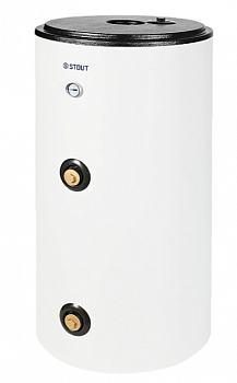 Бойлер косвенного нагрева STOUT OptiBase 200 л напольный (2 т/о)